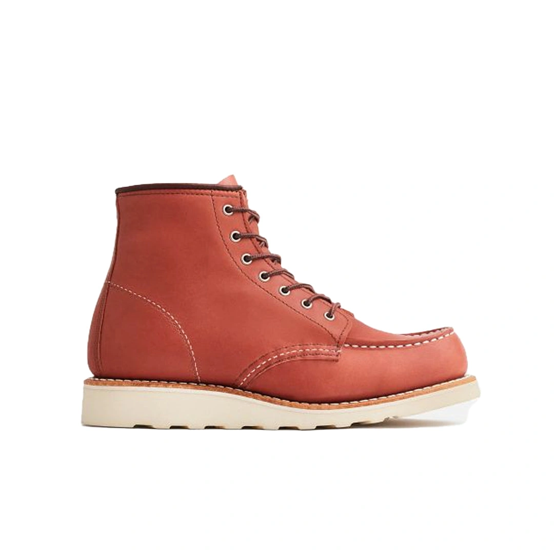 Auburn Legacy Moc Toe Boots – Effortless Style, 6-Inch Charm.