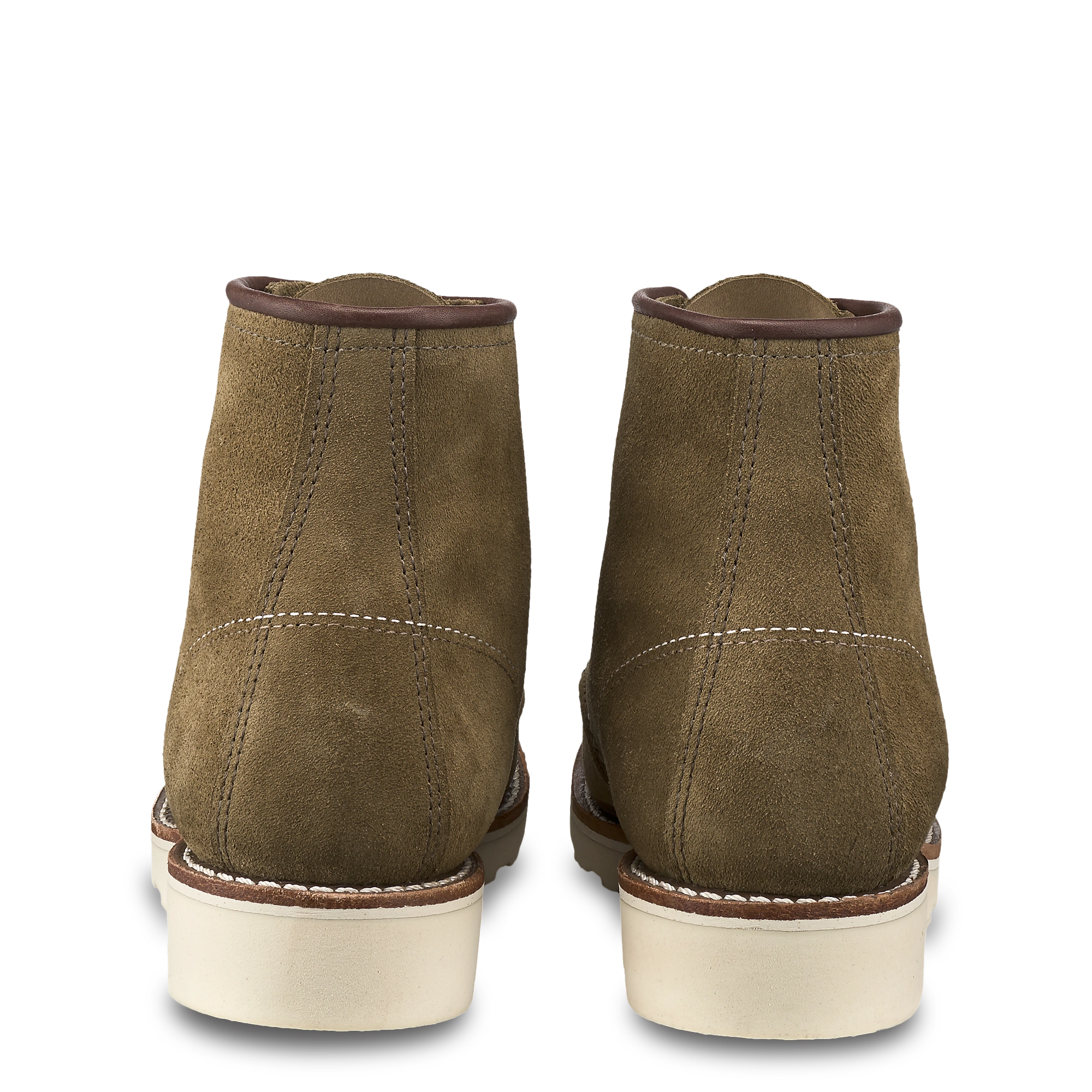 Olive Mohave: 6-Inch Moc Toe Boots for Women - Wanderlust Ready! Comfort, Style, Adventure Awaits!
